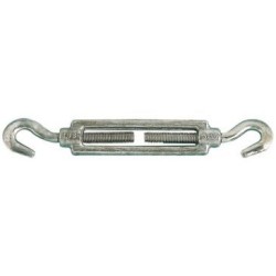 Tendeur 2 crochets acier zingué câble Ø10mm 180kg uc1