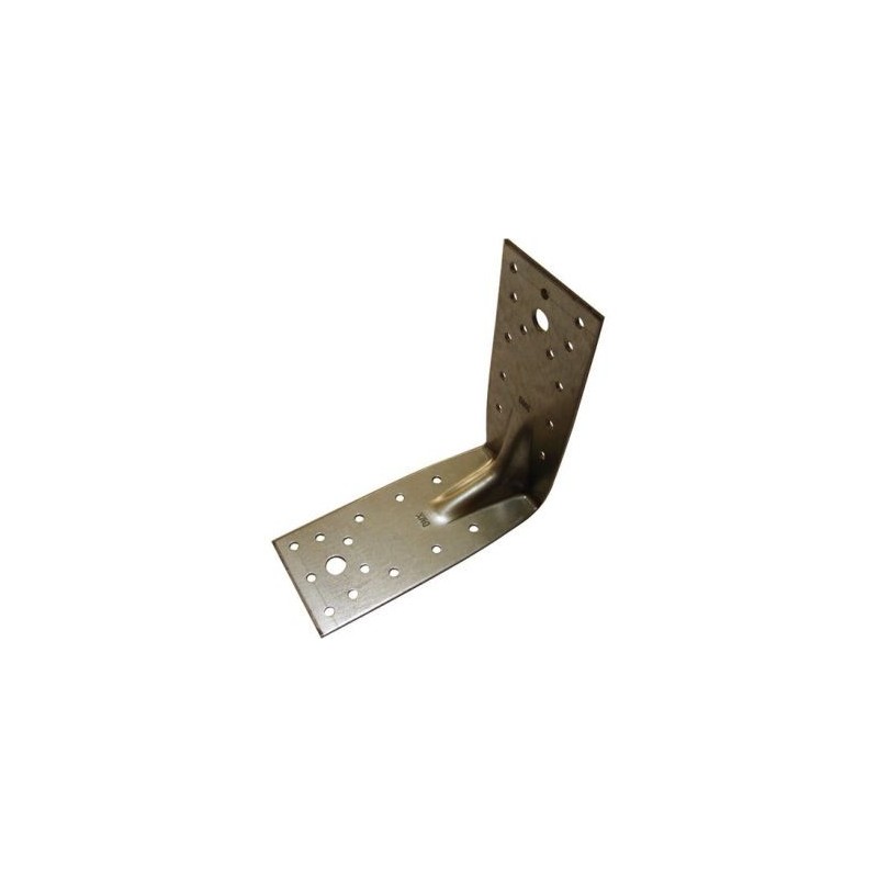 Afbat Équerre d'assemblage renforcée 105x105x90x2.5 zinguée