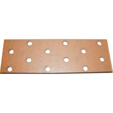 Afbat Plaque perforée 120x40x2 zn