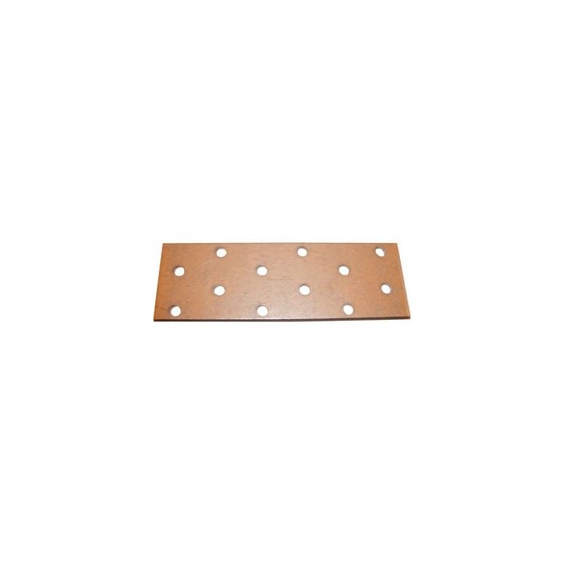 Afbat Plaque perforée 160x40x2 zn