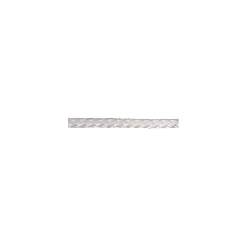 CHAPUIS Corde polypro. tressée blanche Ø8mm 10m