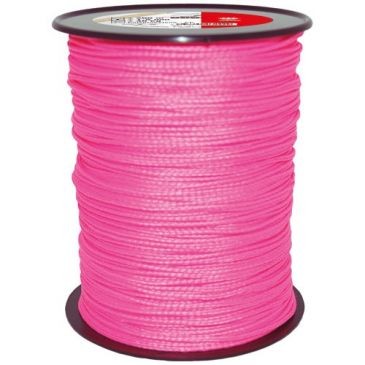 CHAPUIS Corde polypro. tressée rose Ø1.5 mm bobine 200m