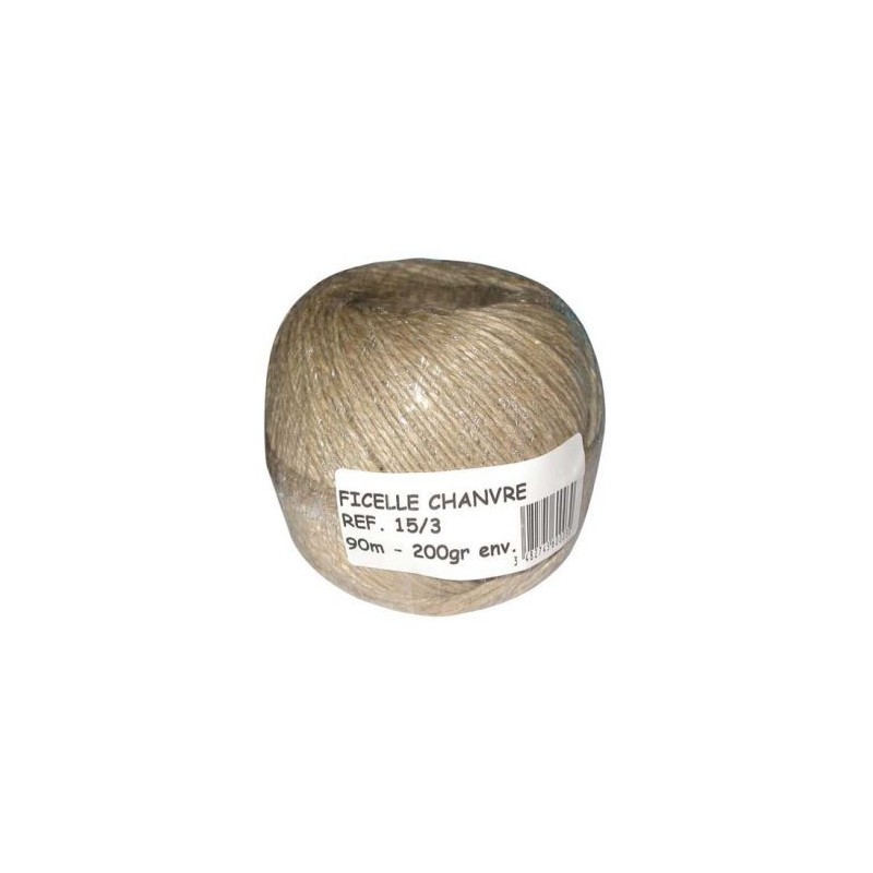 Corderie Tournonaise Ficelle chapeliere 200gr 1.5/3
