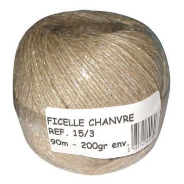 Corderie Tournonaise Ficelle chapeliere 200gr 1.5/3