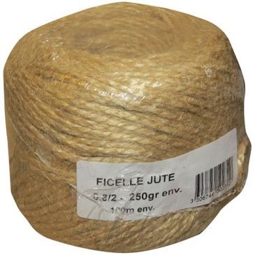 Inconnue Ficelle jute 0.8/2 bobine de 250gr