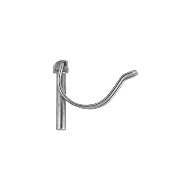 CHAPUIS Goupille clips p/tube acier zingué bichromaté Ø8mm bl2