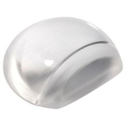 Butée de porte adhésive semi sphérique transparent blister
