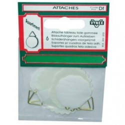 Vynex Attache tableau toile gommée d.30mm sc X7 - Image 3