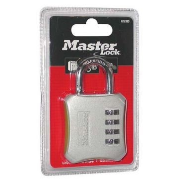 Master Lock Cadenas 4 chif.couleur 51mm    blister