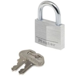 Cadenas alu 40mm brossé bl