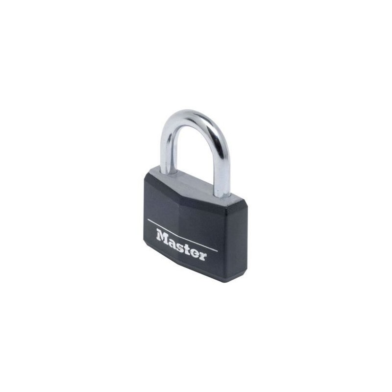 Master Lock Cadenas alu 40mm noir bl
