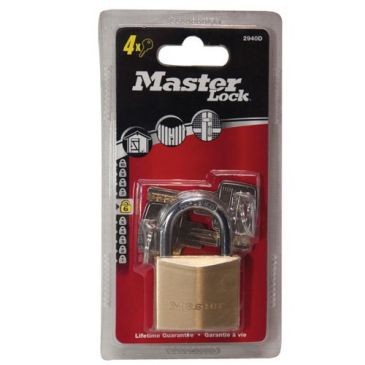 Master Lock Cadenas lait.hte sec.40mm 4 cl.