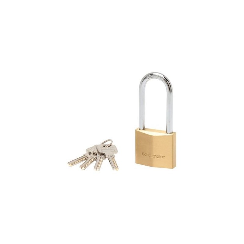 Master Lock Cadenas lait.hte sec.50mm 4 cl.anse 64mm bl