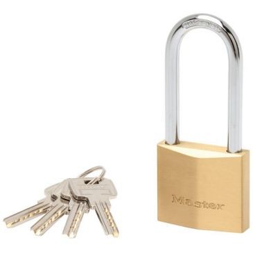 Master Lock Cadenas lait.hte sec.50mm 4 cl.anse 64mm bl