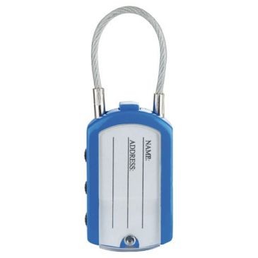 Master Lock Cadenas porte-adresse 30mm combi bl2