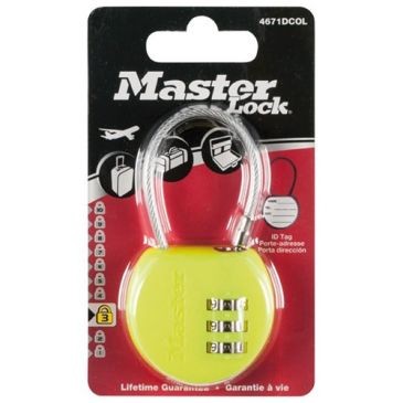 Master Lock Cadenas porte-adresse 42mm