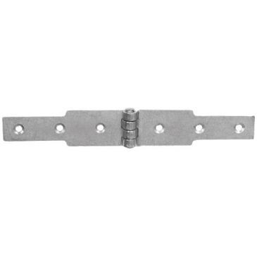 Afbat Charnière à conge 30x30 2xl.100mm zingué blanc