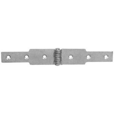 Afbat Charnière à conge 40x30 2xl.120mm z.blanc