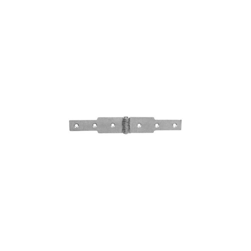 Afbat Charnière à conge 50x30 2xl140mm zingué blanc