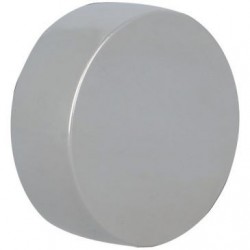 Mobois Bouchon D.25mm dressing métal chrome blister de 2 - Image 3