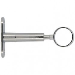 Mobois Support dressing d19mm réglable 60/90mm métal chrome - Image 3