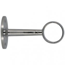 Mobois Support dressing d25mm h70mm métal chrome x2 - Image 3