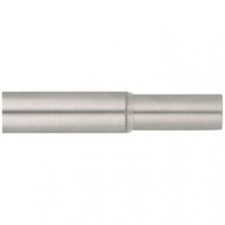 Mobois Barre dressing D.25/22 ext. 75 à 120cm chrome blister de 1 - Image 3