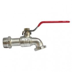 Boutte Robinet de jardin 1/4tour 15x21-nez 20x27 vrac - Image 3