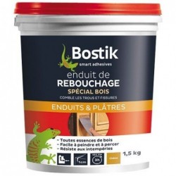 Bostik Enduit rebouchage bois pâte 1.5kg - Image 2