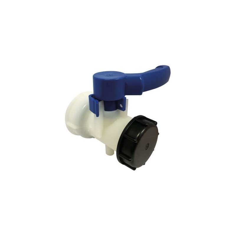 Boutte Vanne plastique cuve 1000L Ø60