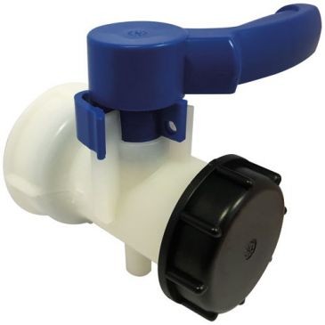 Boutte Vanne plastique cuve 1000L Ø60