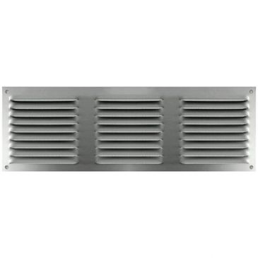 Autogyre Grille alu anodisé à persienne en applique 150x300mm