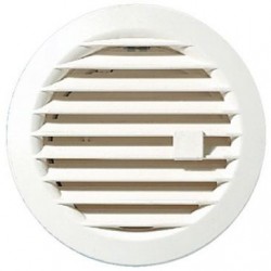 Autogyre Grille ronde réglable.à clipser 0-48cm² d.97mm blanc - Image 3