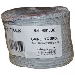 STRULIK Gaine souple pvc filet d.100mm 3ml - Image 3