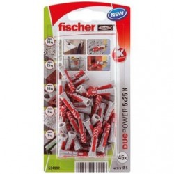 Fischer Cheville duopower 5x25 blister de 45 - Image 3