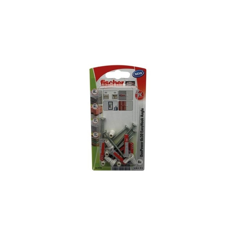 Fischer Duopower 6x30 easyhook droit / 6 k nv