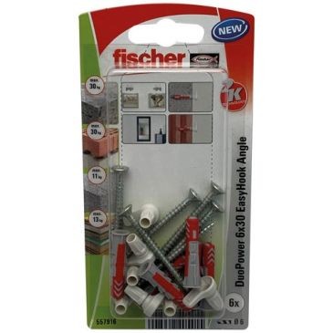 Fischer Duopower 6x30 easyhook droit / 6 k nv