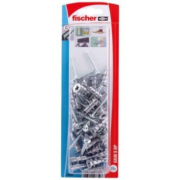 Fischer Cheville autopercée metal gkm bp sr blister de 25