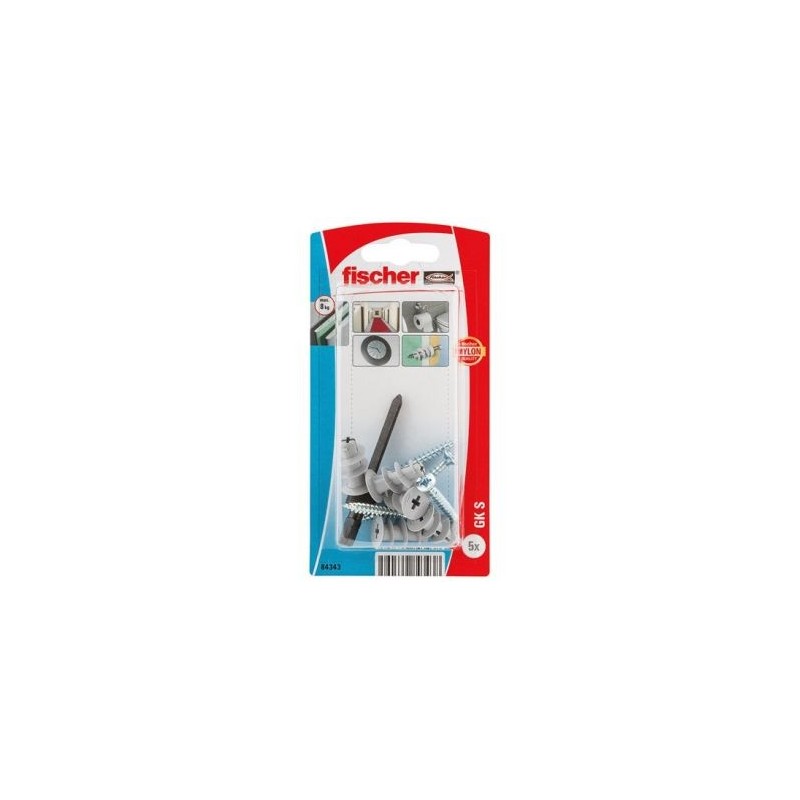 FISCHER FIXATION CHEV.NYLON PR PLAQUES GK S/5K NV-10 BLIST