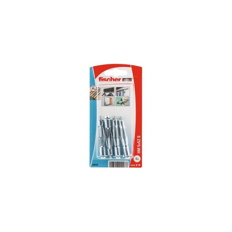 FISCHER FIXATION CHEVILLE CORPS CREUX HM 5X52 S K NV