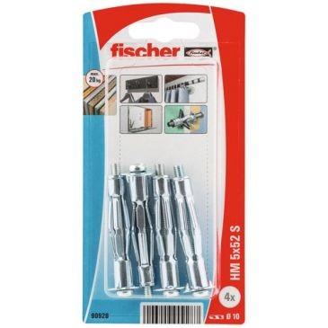 FISCHER FIXATION CHEVILLE CORPS CREUX HM 5X52 S K NV