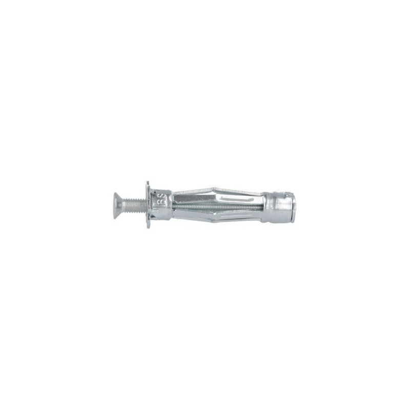 Molly Cheville metallique expansion molly 4x33mm +vis fraisee x10