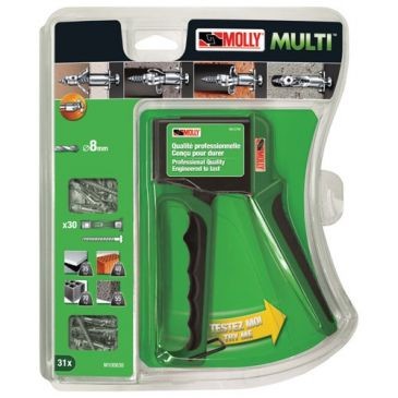Molly Valibox de 30 chevilles Molly 4x37 multi