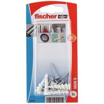 Fischer Chevilles plaques de plâtre avec vis MDN s/6k