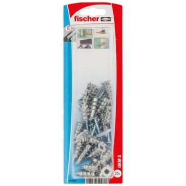 Fischer Chevillle autoperceuse metal gkmsf blister de 20
