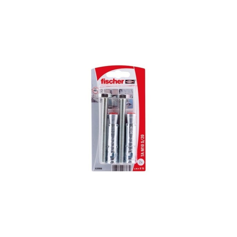 Fischer Cheville lourde ta m10 s blister de 2