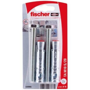 Fischer Cheville lourde ta m10 s blister de 2