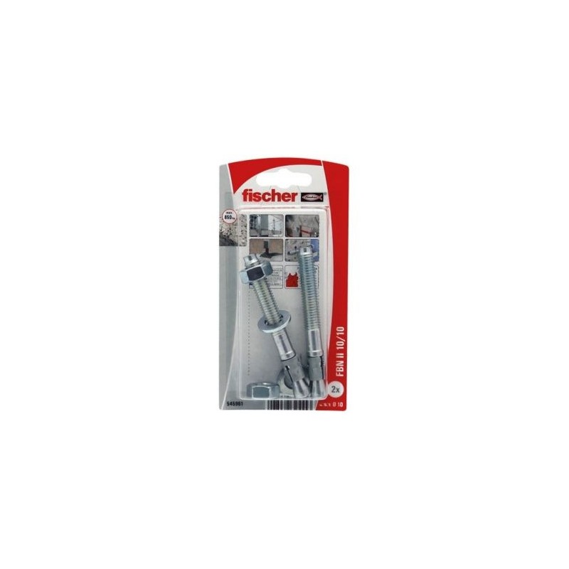 Fischer Goujons fbn II 10/10-2k blister de 2