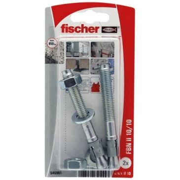 Fischer Goujons fbn II 10/10-2k blister de 2
