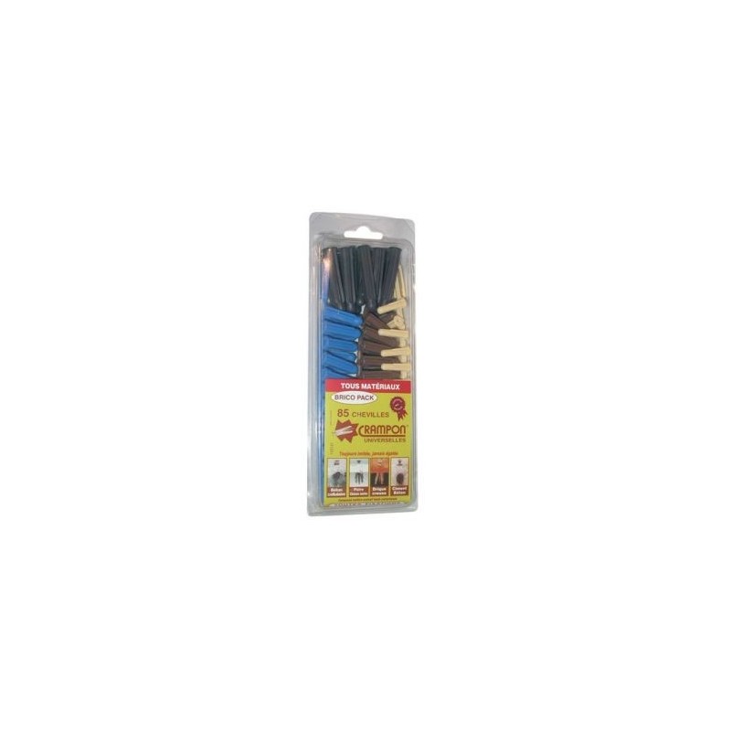 Crampon Cheville crampon asst 85p.bricopack